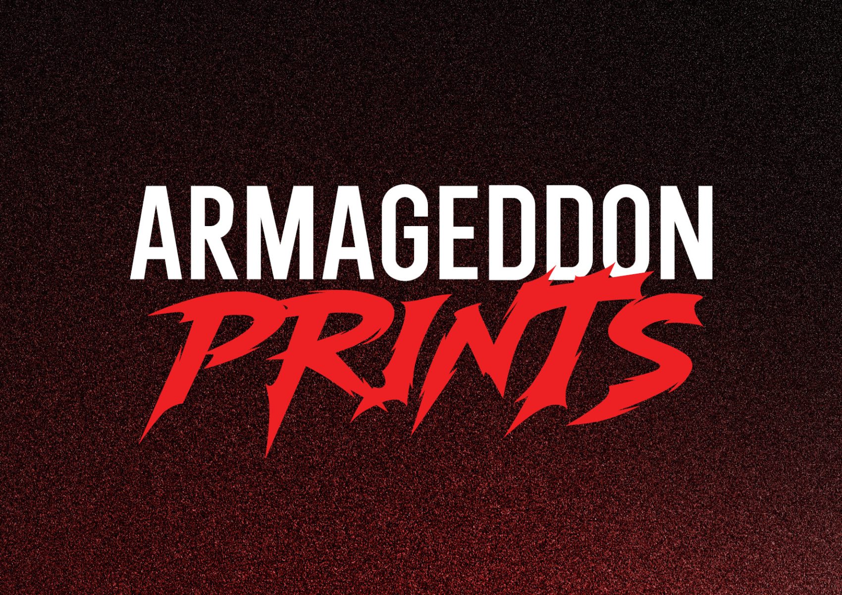 Armageddon Prints Logo Design