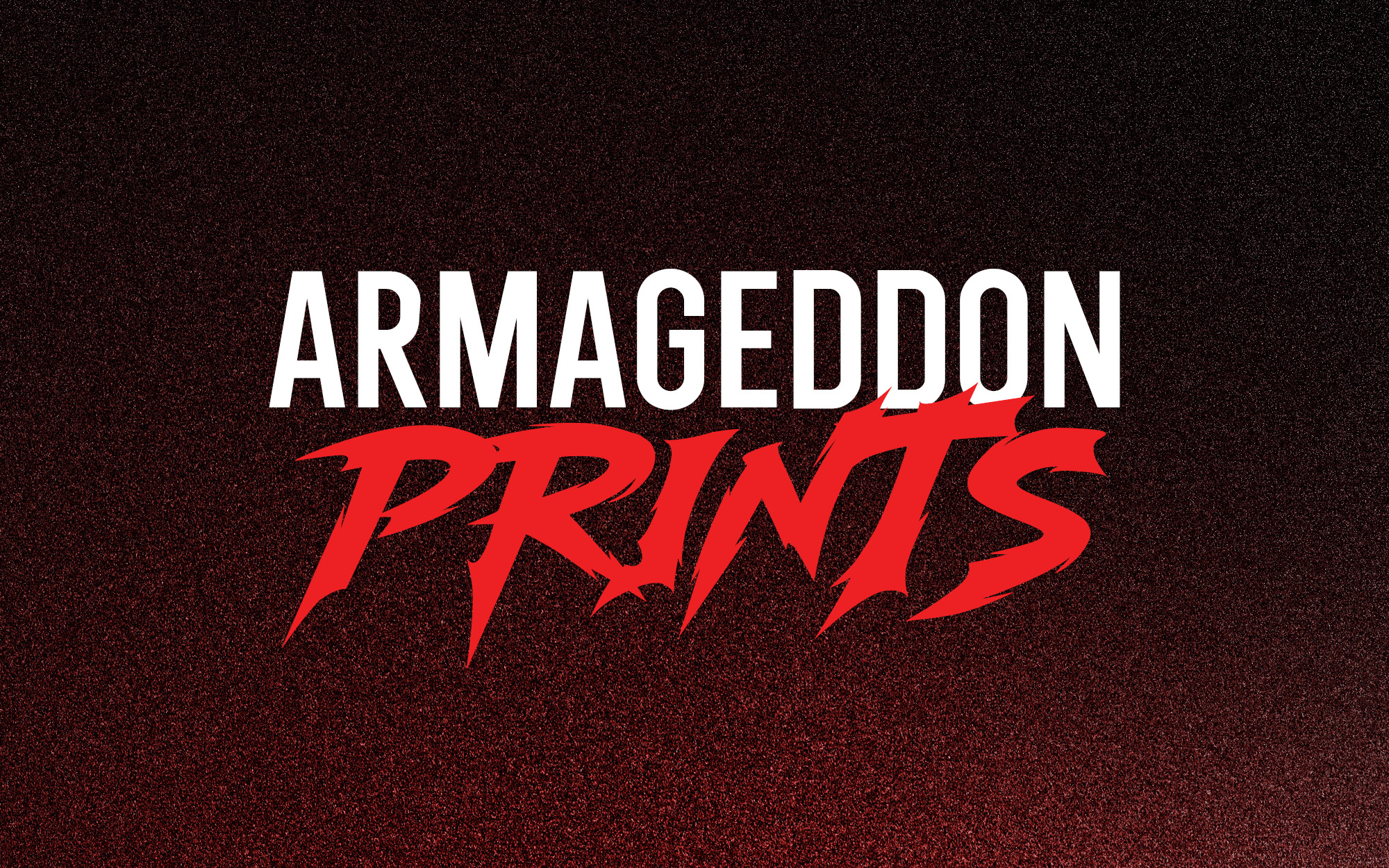 Armageddon Prints Logo Design